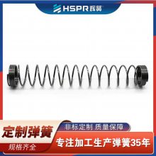 不銹鋼鍍鎳機(jī)械車床按鈕壓縮彈簧冷卷電筒燈具彈簧非標(biāo)
