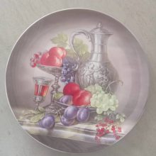 现代新中式陶瓷挂盘摆件客厅看盘玄关软装饰品家居酒柜办公室盘子