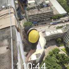 广州广告字维修，高空外墙维修清洗，高楼广告维修