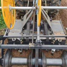 履带微耕机拖拉机座驾水旱两用旋耕机自走大棚草莓起垄机