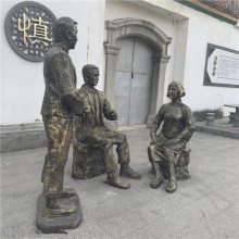 广州师生主题玻璃钢雕塑定做