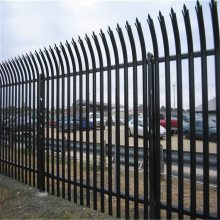 英凯美 隔离防护栏杆 泾河锌钢隔离栏 长度3米高1.8米 颜色 黑色 灰色