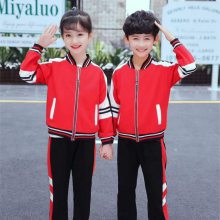 广元春季幼儿园园服厂针织全棉布料秋季成都兄弟订做校服