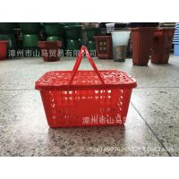 8斤精装***蘑菇礼篮 塑料手提篮子 杏鲍菇灵芝包装收纳篮