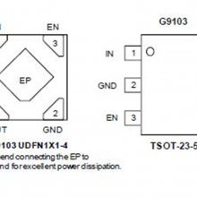代理致新科技 G9103-250TO1U TSOT-23-5 低压差线性稳压器