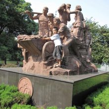 社区军旅雕塑常用 欧式花园 提供钢铸军旅雕塑