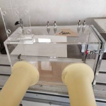亚克力无氧舱有机玻璃静态箱 非标定制手套箱