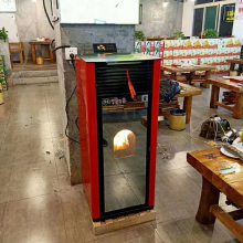 环保生物质颗粒取暖炉 家用颗粒采暖炉 办公室取暖壁炉 经济适用
