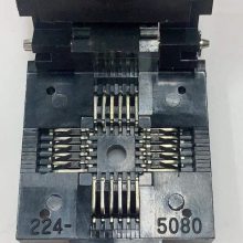 3M LCC封装 芯片测试座 老化座224-5080-00-1105Socket 夹具