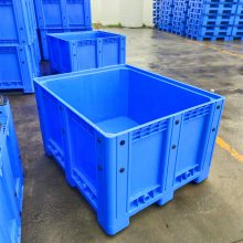 大型塑料箱1200*1000*752封闭卡板箱可带盖大号工业塑料周转箱