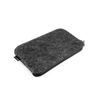 小额批发新款简约毛毡化妆包女士洗漱包 随身杂物收纳袋大容量