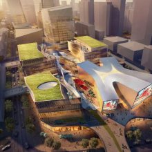 兴发铝业助力上海国际传媒港展示都市文化风采