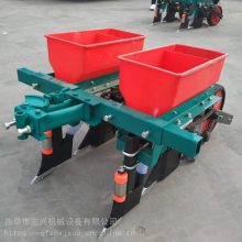 蔬菜谷子播种机 两行播种施肥机 花生精播种机