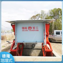 地埋式垃圾转运站 垃圾站压缩机 地下的垃圾中转站压缩设备