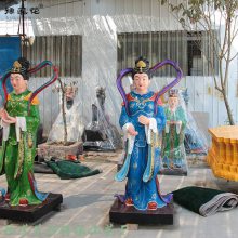 扶筐七星 七仙女神像 牛郎织女塑像 金童玉女 七仙姑图片 玻璃钢佛像厂家 道教神像图片