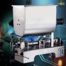鑫儒弈 U型搅拌定量灌装机 G1W300型 卧式大出料嘴膏体酱料分装机