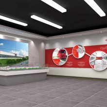 马克展览展厅设计施工 京东亚一物流展厅设计施工分享