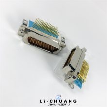74芯矩形连接器 J30JA-74ZKW-J J30JA-74ZKW 插座 接插件 骊创