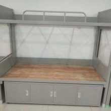 昆明学生床宿舍高低床双层床公寓床铁床正冠批发质优价美