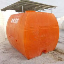 陕西5立方卧式水塔 地埋式蓄水桶 5吨滚塑卧式塑料桶 酸碱液塑料储罐