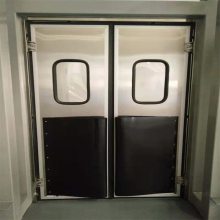 自由防撞门厂家 聚氨酯自由防撞门 车间穿堂自由门