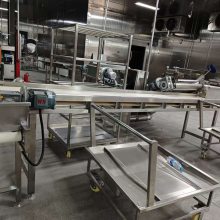 大鹅烫脱设备 卧式家禽脱毛机 螺旋预冷机 A型脱毛机 活禽悬挂输送线