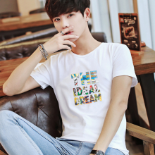 地?cái)偰秘浤醒bT恤價(jià)格靚仔男裝短袖圓領(lǐng)T恤***處理工廠雜款男女T恤低價(jià)處理