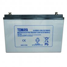 TOMAYA蓄电池6GFM100 富山铅酸电池12V100AH 机房供电 直流屏 UPS/EPS