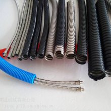 吕梁批发零售不锈钢包塑金属软管 G1可挠线缆保护管 福莱通制造