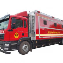 重汽多功能洗 烘 熨一体被服洗涤车 应急保障车 洗衣车 消防应急车