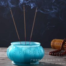 广州琉璃香炉厂家 琉璃佛具佛教用品 琉璃供佛佛具 广州琉璃佛具样品批发