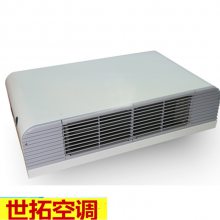 卧式明装风机盘管机组安装管道图-效果图-图片