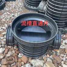 陕 西西 安塑料检查井 雨污成品井 波纹管接管缠绕管溜槽三通井座
