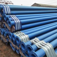 红色消防管网 外pe内ep 碳钢直缝管6米一支DN25内外涂塑钢管
