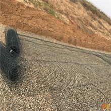 水库治理镀锌格宾笼 河道护坡冷度斜边150*150mm石笼网 支持定做