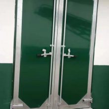 工业粮仓保温门 钢制平开密闭门 粮库密封保温门窗 可开小门窗