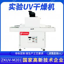 实验UV干燥机zkuv-M201油墨手办胶水电热恒温固化机 紫外光烘干炉