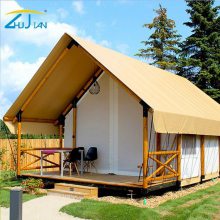 户外野奢游牧帐篷厂家露营民宿景区度假网红营地木质酒店帐篷