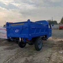 广东矿山工程柴油三轮车 建筑工程周转车 后卸式装卸车