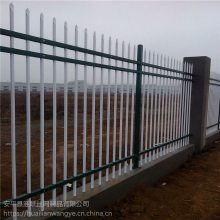 公园锌钢围墙栏杆 开发区外墙围栏 院墙铁艺护栏