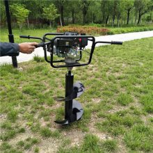 供应新品多用途汽油打眼机 7马力植树挖坑机 动力强劲四冲程打坑机