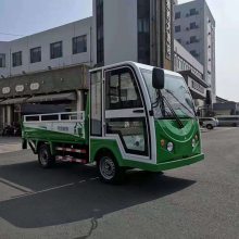 四轮垃圾桶运输车 多桶转运车 电动垃圾清运车 环卫车