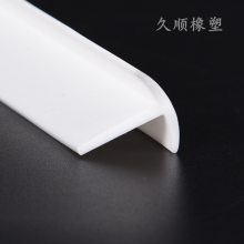 供应久顺 U型硅胶条耐高温卡槽铁皮封边保护条包边条烤箱密封条