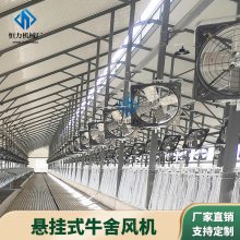 恒力大风量悬挂式牛舍风机 养殖场通风降温风扇 1100型不锈钢材质