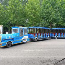 户外广场游乐设备 广场小孩玩具 景区火车 二手游乐设备