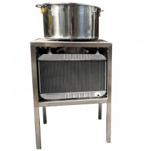 果汁液体循环冷却 高温油降温设备 风冷铜管凉油机 加工效率快油坊配套装置