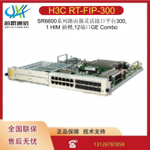 H3C RT-FIP-300 ӿƽ̨300,1 HIM ,12˿GE Combo