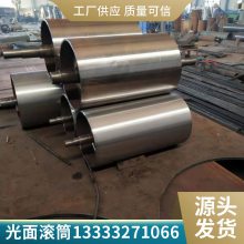 生产皮带机滚筒 传动电动改向铸胶滚筒 运转平稳使用寿命长