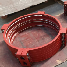 KRH圆焊钢环型挠性接头 720.820加宽型卡箍式柔性管接头