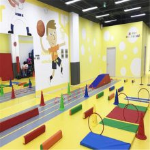 儿童软体器材 彩色体适能器材 圆形蹦床 少儿拓展训练器材